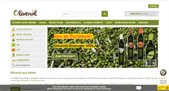 Desktop Screenshot of olivenoelausitalien.com